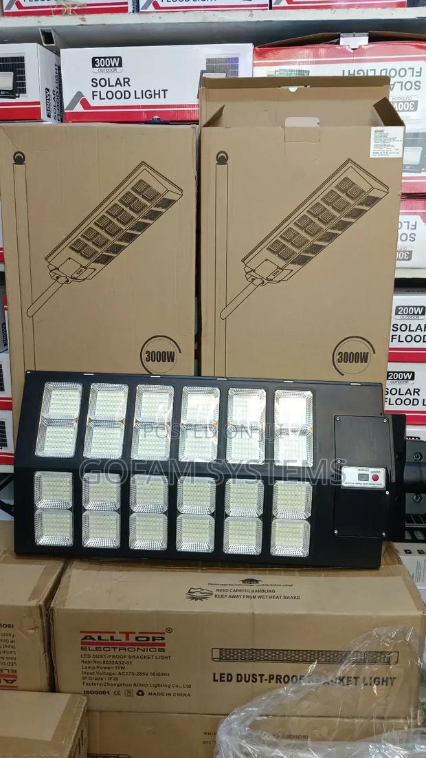 Alltop 3000w Solar Led Street Light - thumbnail 7