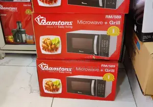 Ramtons 23l Microwave With Grill R89* (Silver)