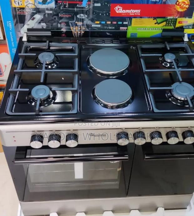 Ramtons 4g+2e Cooker,With Gas Storage Rf*496 °60cmx90cm