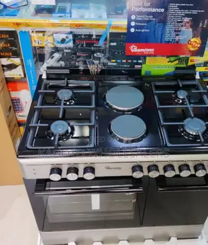Ramtons 4g+2e Cooker, Plus Gas Storage Rf*496 °60cmx90cm
