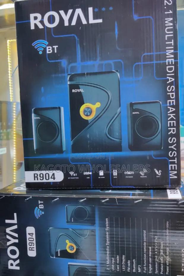 Royal 2.1ch Multimedia Speaker System (Black) R*904 - main view