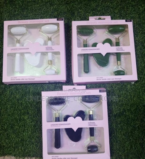 3 in 1jade Roller Gua Sha Set