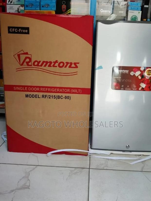 Ramtons Single Door Refrigerator 90litres Rf* S/215*