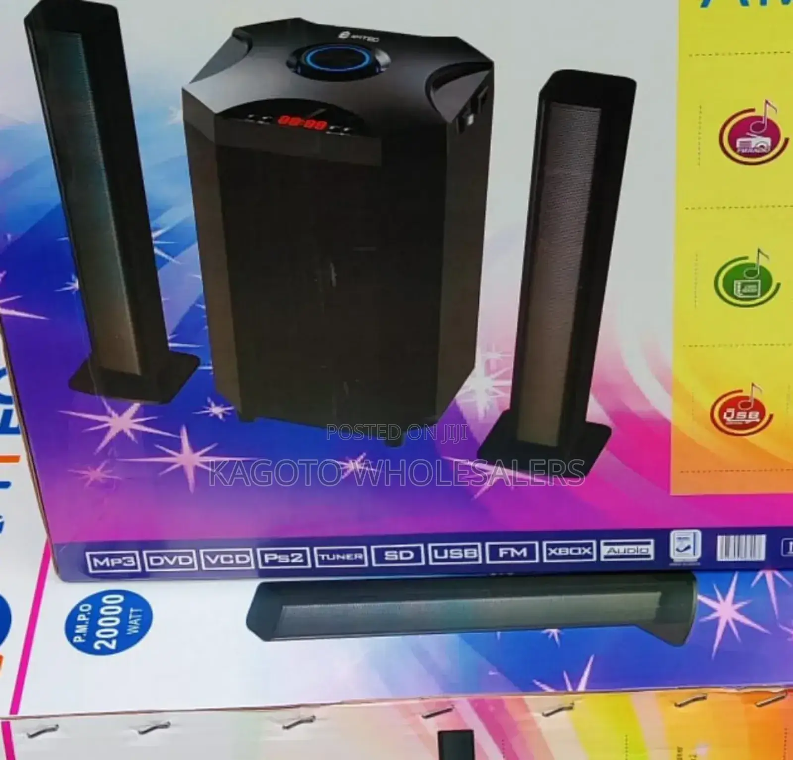 Amtec 02 Soundbar Mtungi Speaker System Am-02*