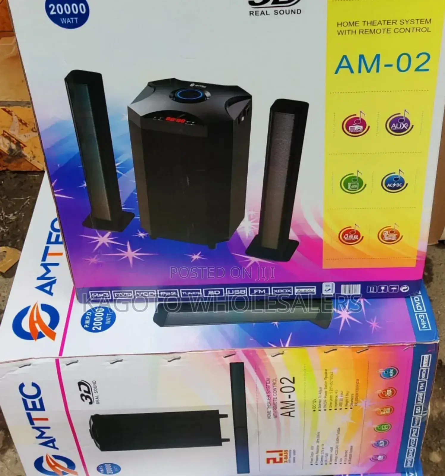 Amtec 02* Mtungi Speaker System Am-02*