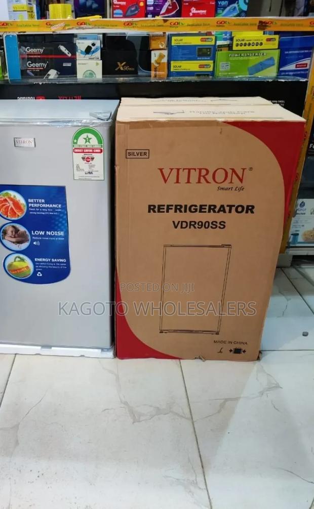 Silver Vitron Single Door Refrigerator 90 Litres Vrf* S/90*