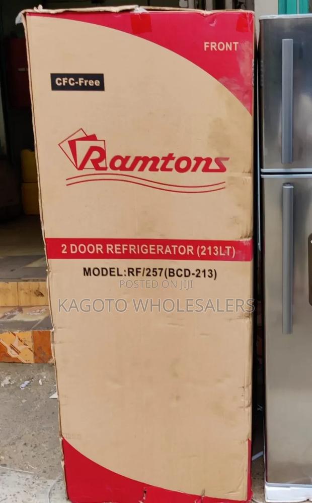 Vitron 213litres Two Door Refrigerator (Grey *Body* V)