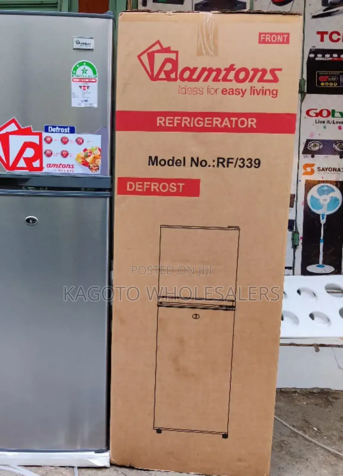 138litres Vitron 2 Door Refrigerator (Grey *Body* V138)