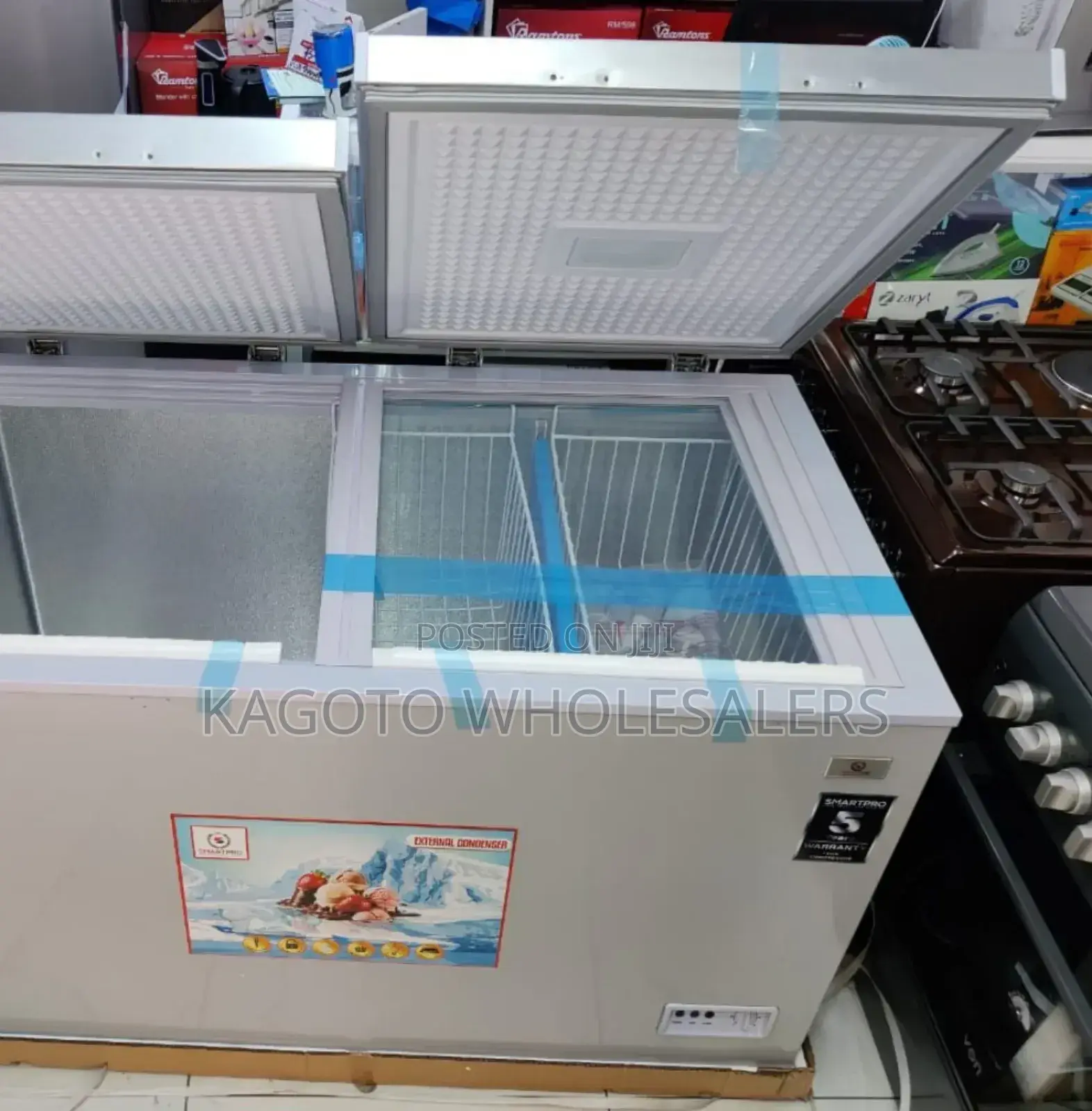 Smart Pro Deep Chest Freezer Two Door Cf-45*g