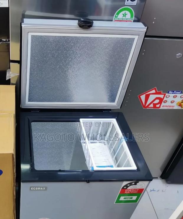 109litres Ecomax Chest Deep Freezer Silver E*109*Fr