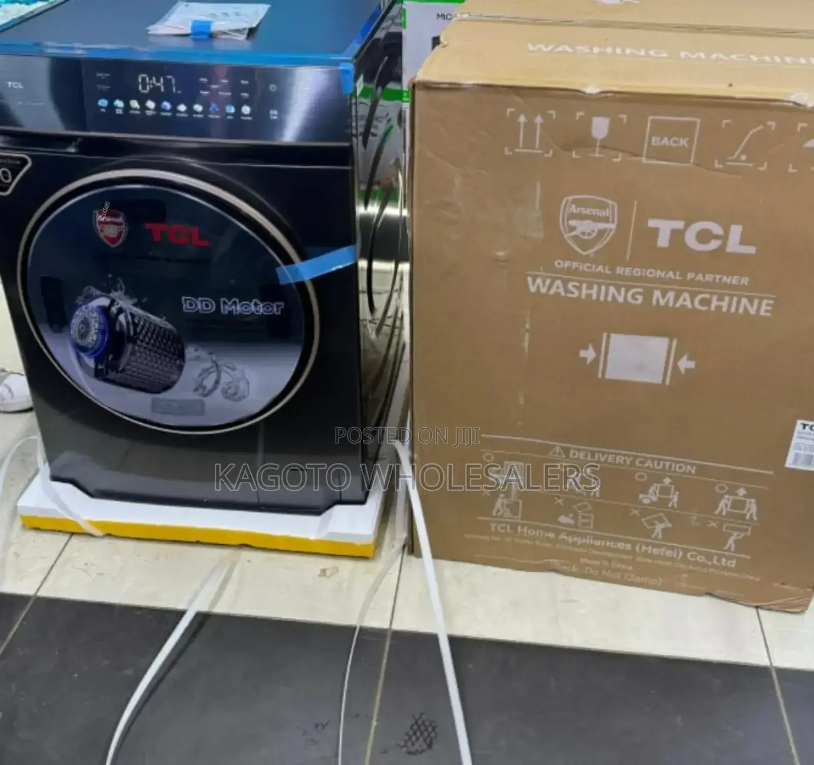 8kg TCL Front Load Wash ,Spin* Washing Machine Tcl8k-Wm