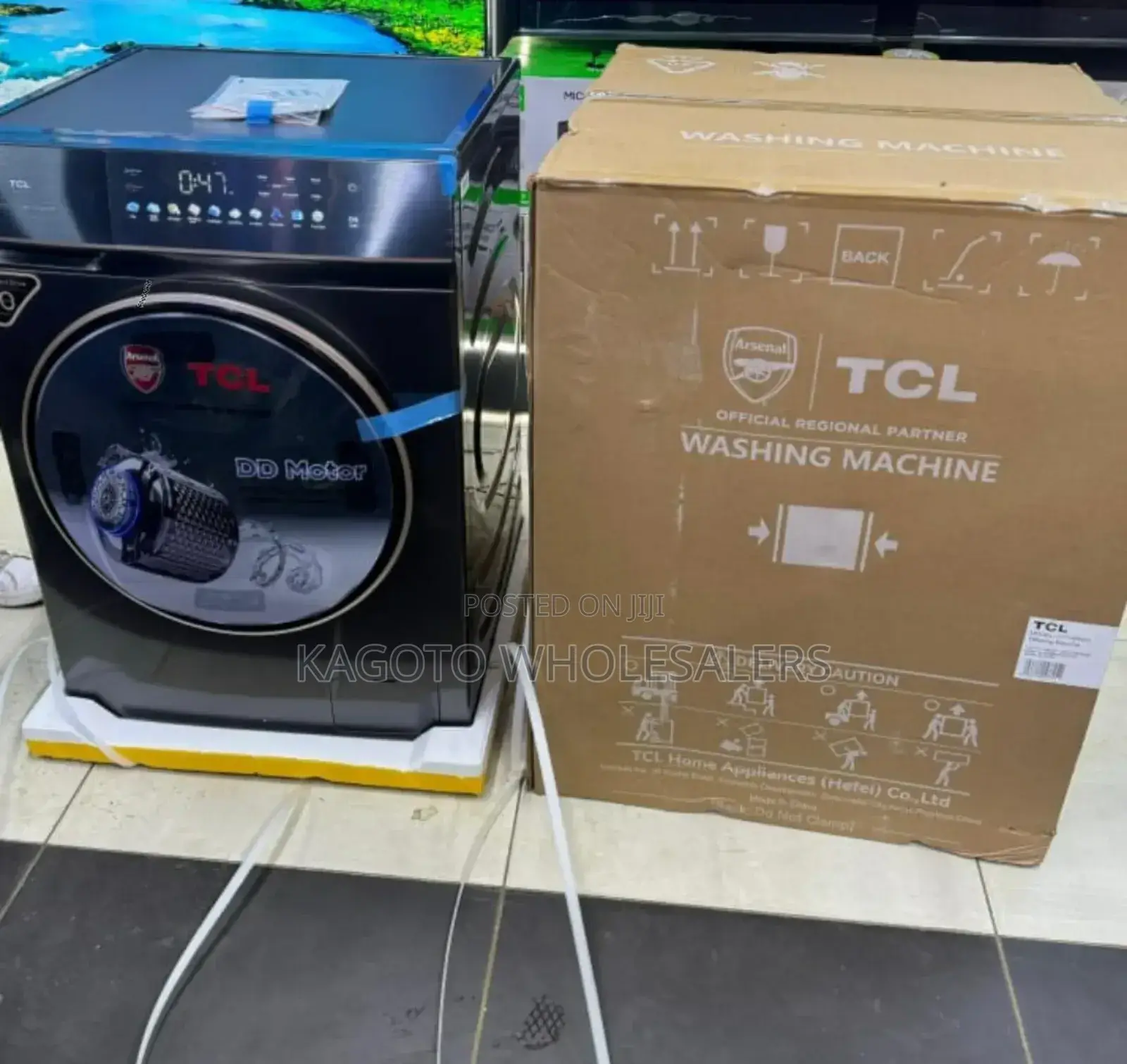 8kg TCL Front Load Wash Spin* Washing Machine Tcl8k-Wm