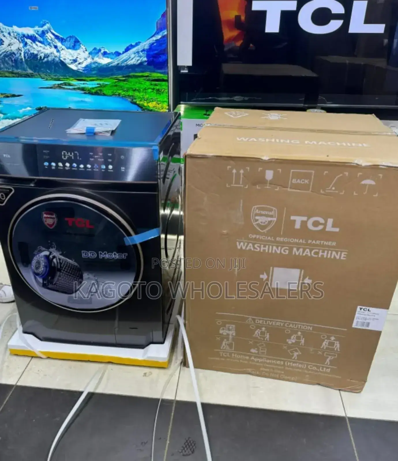 8kg TCL Front Load Wash Plus Spin* Washing Machine Tcl8k-Wm