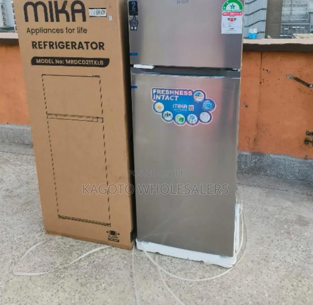 Mika 211ltrs Double *Door* Refrigerator M211l