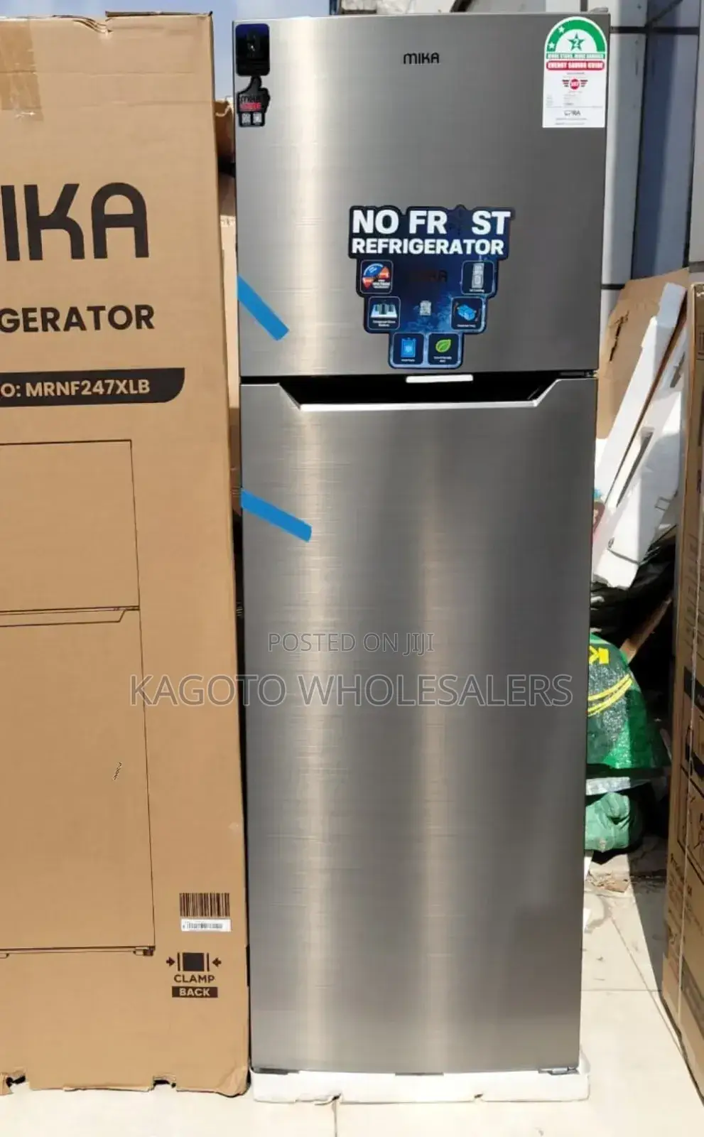 Mika 247l Top Mount Freezer 2 *Door* Refrigerator M247l