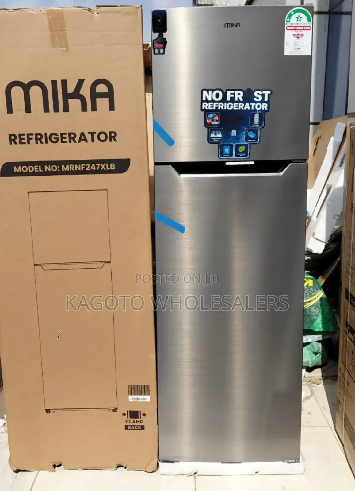 Mika 247litres Top Mount Freezer 2 *Door* Refrigerator M247l