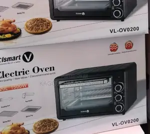 20 Litres Volsmart Electric Oven, Black Body 150w Vl*20