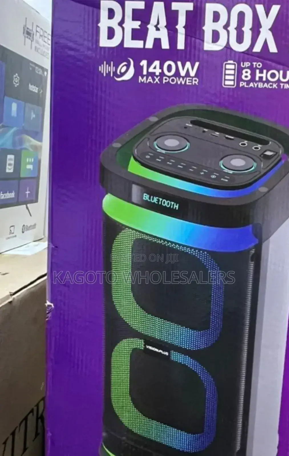 Vision Plus Beat Box 02 Mini Speaker System *Black Body