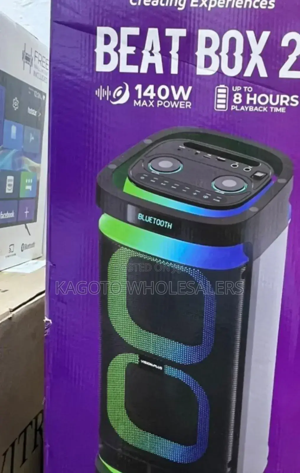 Vision Plus Beat Box 02 Mini System *Black Body