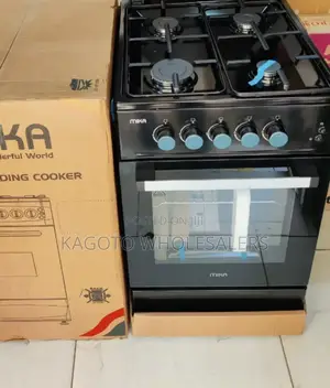 Mika Free Standing Gas Cooker All Gas 50cm*60cm *Black*/4g