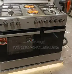 Mika Standing Cooker, 90cm X 60cm, 4g+2e Rotisserie *Mst92eg
