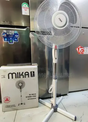 Mika Stand Fan 16" 3 Speed Control, MSF-01