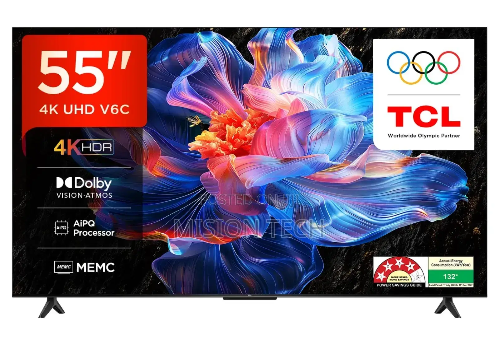 TCL 55 Inch Google Tv 55v6 