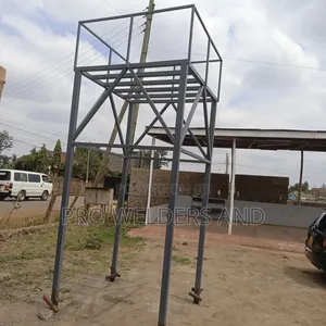 "Heavy-Duty Steel Water Tower – Built to Last!"
