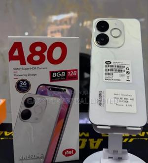 New Itel A80 128 GB White - main view