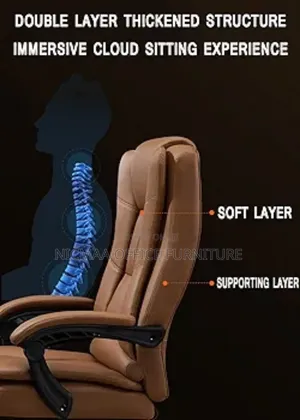 Executive Chair: Executive Ergocomfort Leather Chair