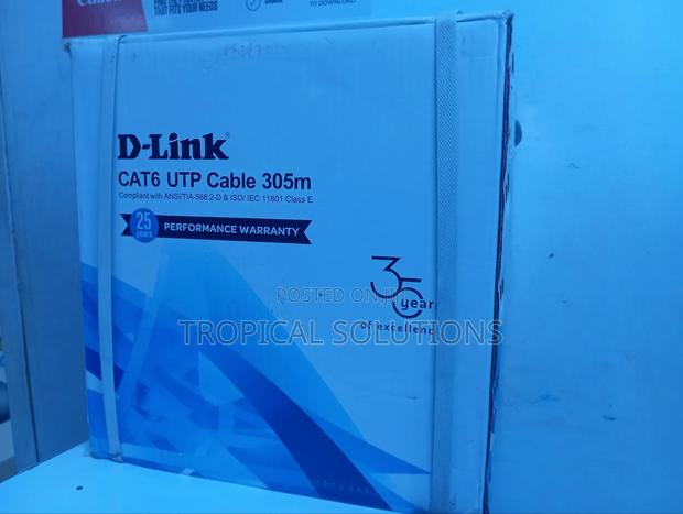 D-Link Cat6 305m Cables Cat6 Utp D-Link Cable - main view