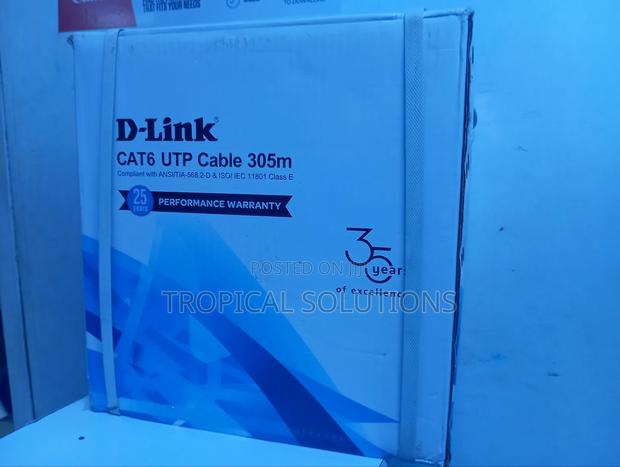 D-Link Cat6 305m Cables Cat6 Utp D-Link Cable - thumbnail 2
