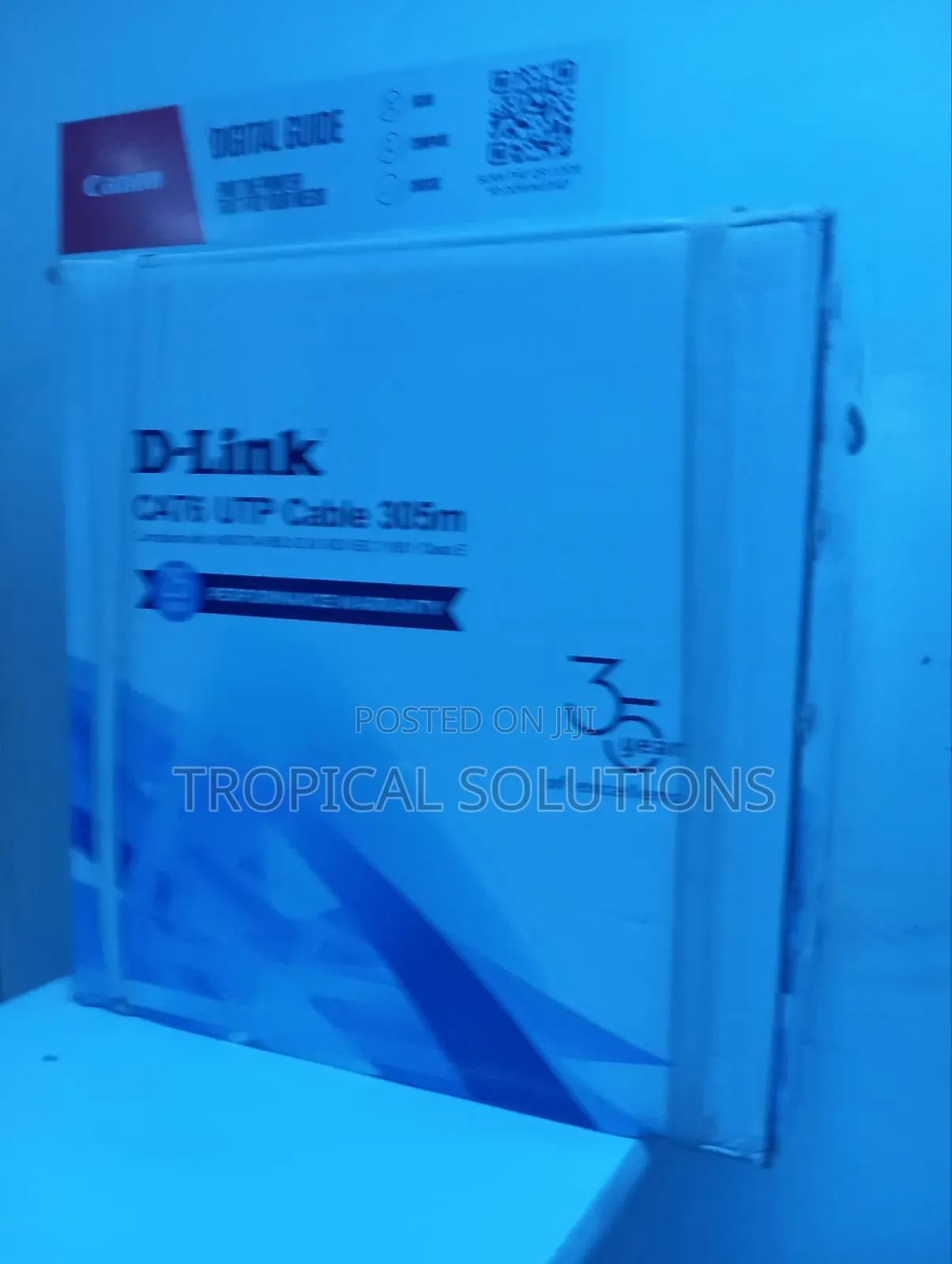 D-Link Cat6 305m Cables Cat6 Utp D-Link Cable