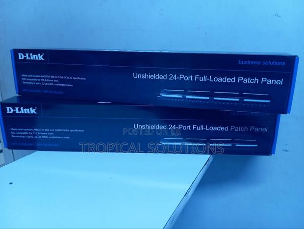 D-Link 24port Patch Panel// 24 Port Patch Panel - thumbnail 2