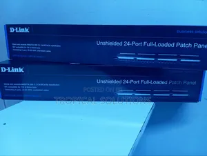 D-Link 24port Patch Panel Unshielded 24 Port Patch Panel