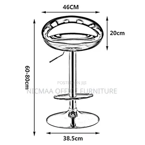 Bar Stool: Modern Swivel Bar Stool Adjustable Height