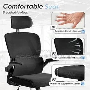 Office Chair: Jummico Ergonomic Mesh Office Chair