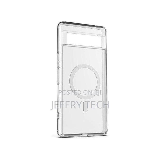Google Pixel 7a Magnetic Magsafe Clear Case/Cover - main view