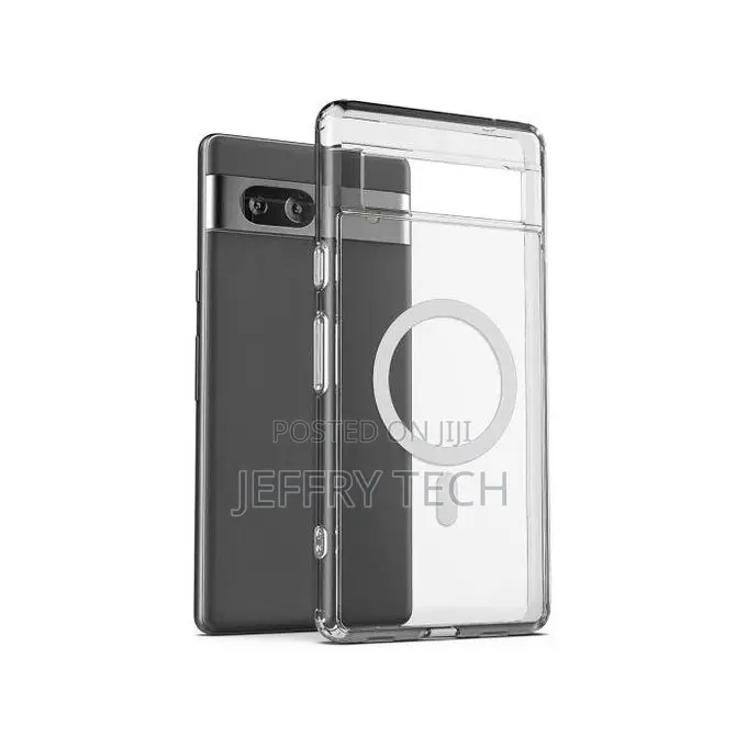 Google Pixel 7a Magnetic Magsafe Clear Case/Cover