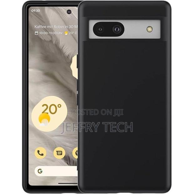 Phone Case for Silicone Case Cover for Google Pixel 7a Black - thumbnail 3