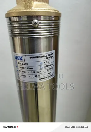 Electric Submersible Pump 2 Hp Pump