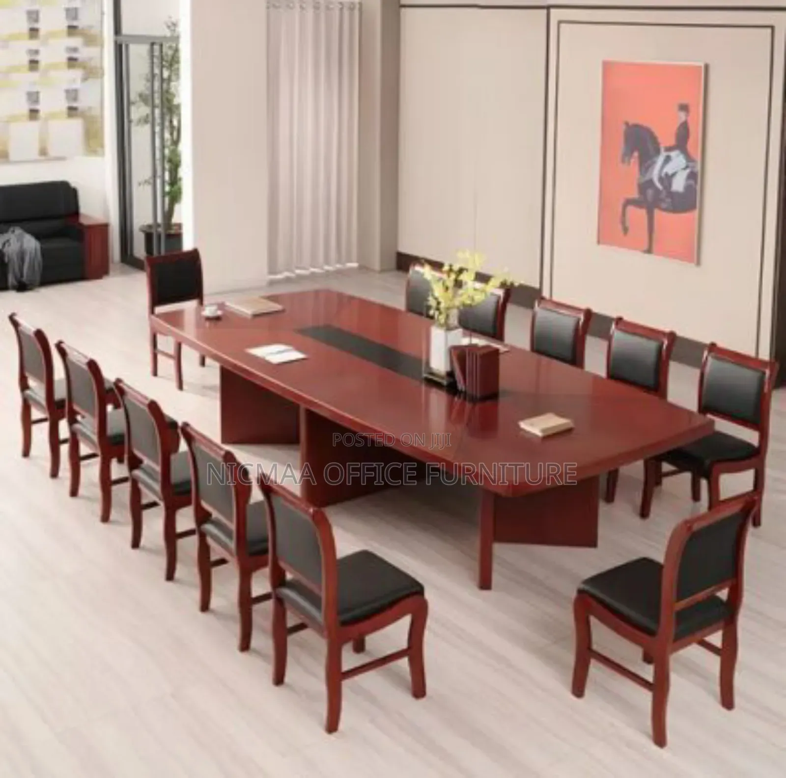 Boardroom Table: 3.0m Executive Meeting Table