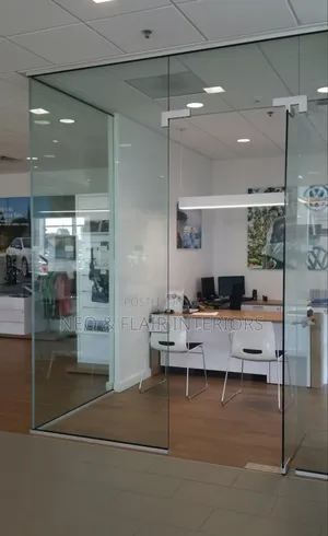 Clear Glass Office Partitions