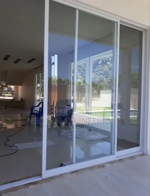 Modern Sliding Aluminum Glass Door