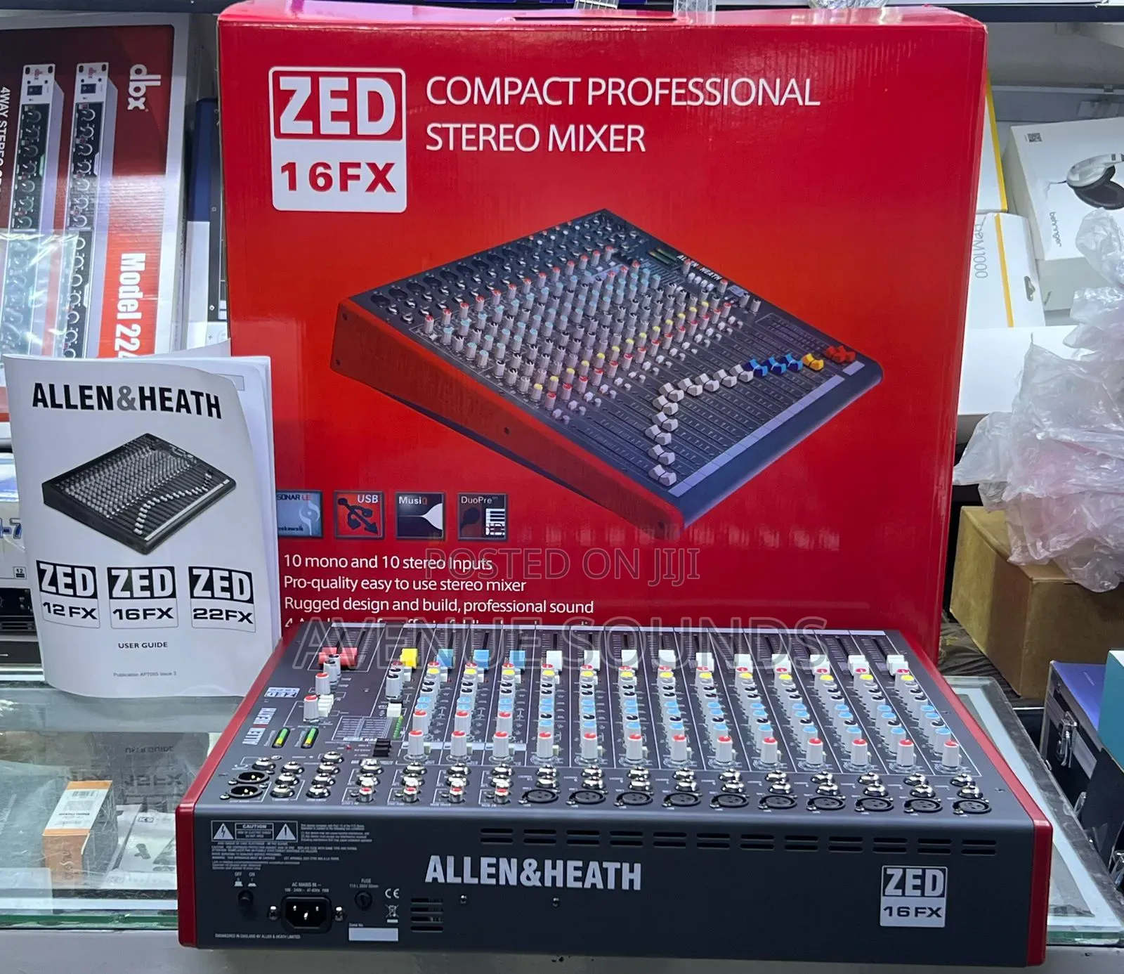 Allen Heath Zed-16fx - 16-Channel
