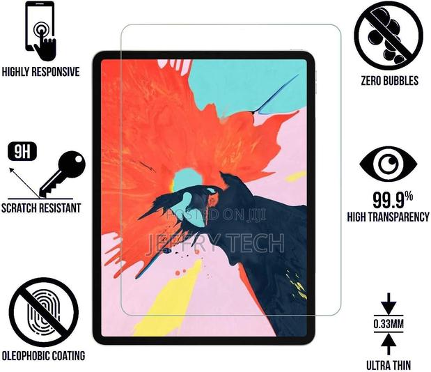2 Pack Glass Screen Protector for Lenovo Tab M10 FHD Plus - thumbnail 2