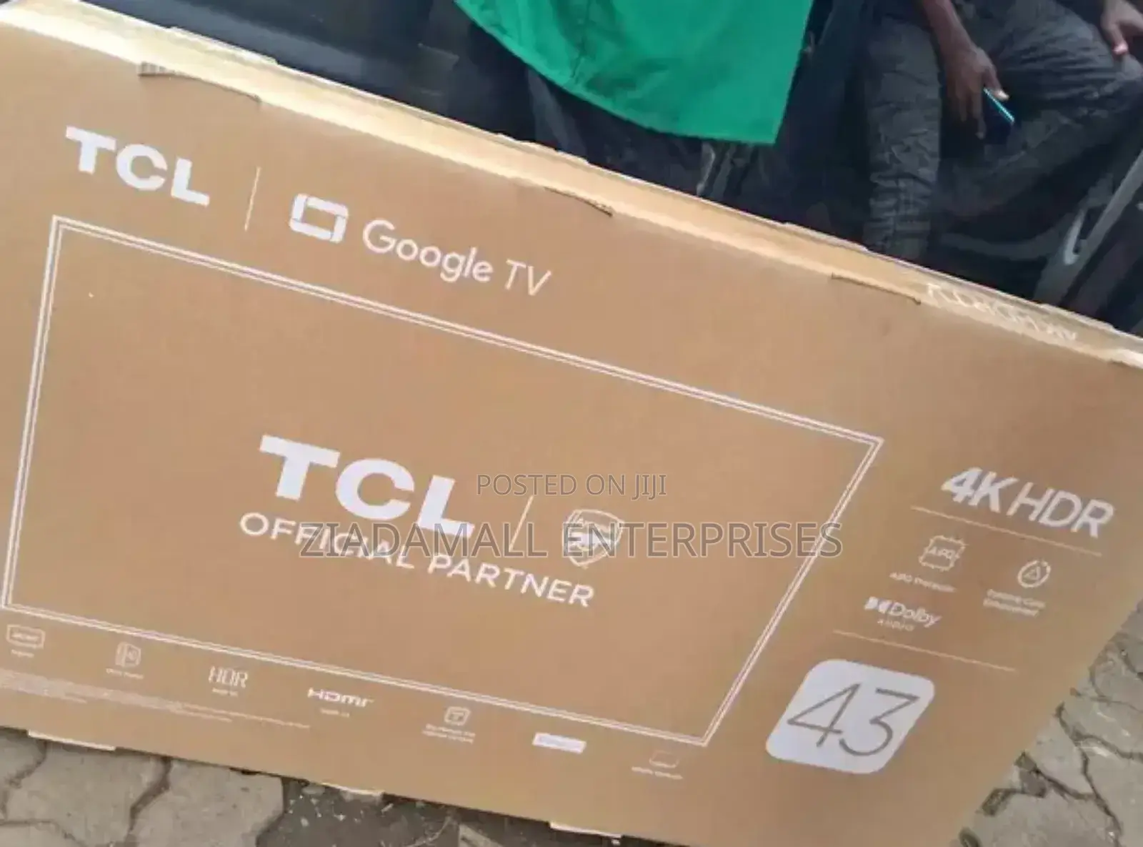 Compact Size, Big Performance – TCL 43" Smart Google Tv