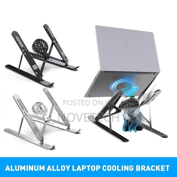 Laptop Stand Aluminum Adjustable Foldable Notebook Holder - main view