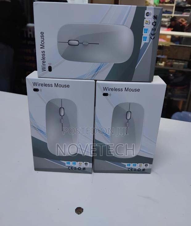 Wireless Bluetooth Mouse – Rechargeable, Silent, Dual Mode