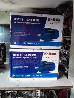 5hp K Max Italy Single-Phase Motor High Speed - thumbnail 2